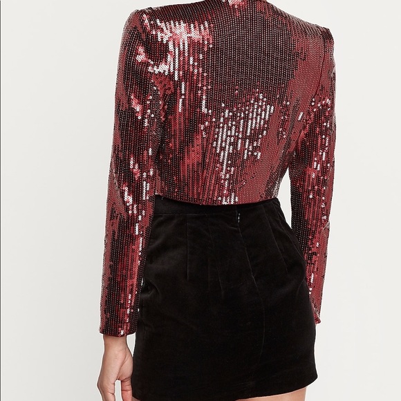 Sequin Express Bolero Jacket Size XS - Picture 3 of 3